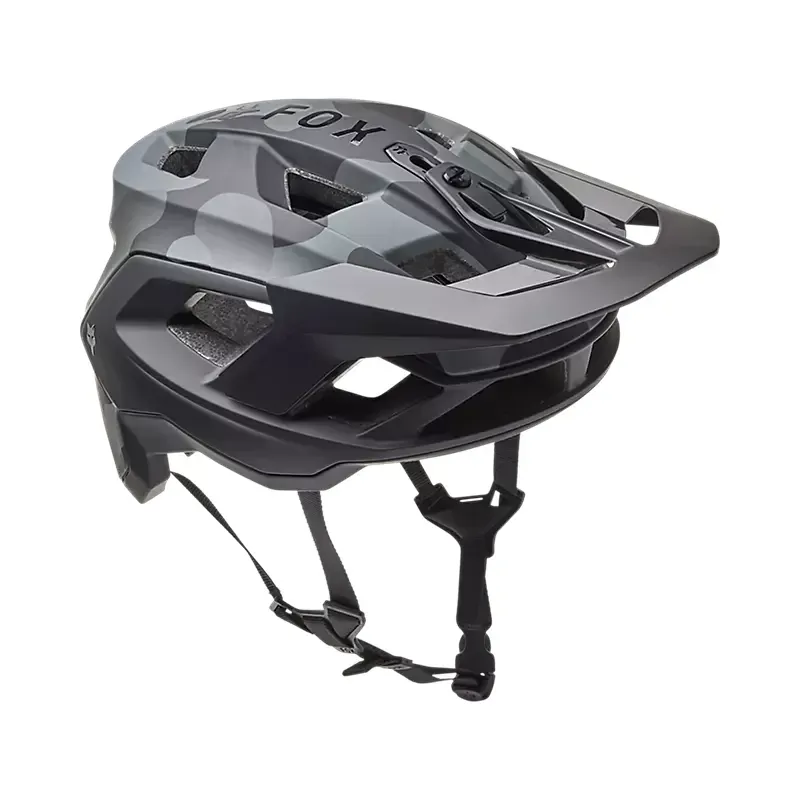 Fox Racing Speedframe Camo Helmet - Black Camouflage-1