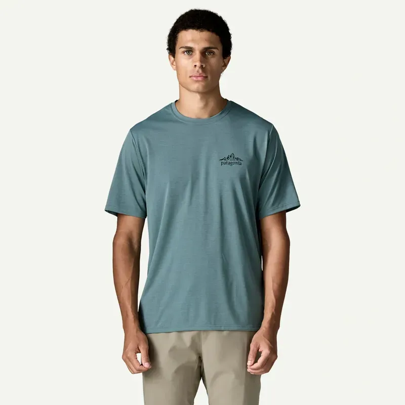 Patagonia Capilene Cloud Crag Cool Daily Shirt - Blue Sage-1