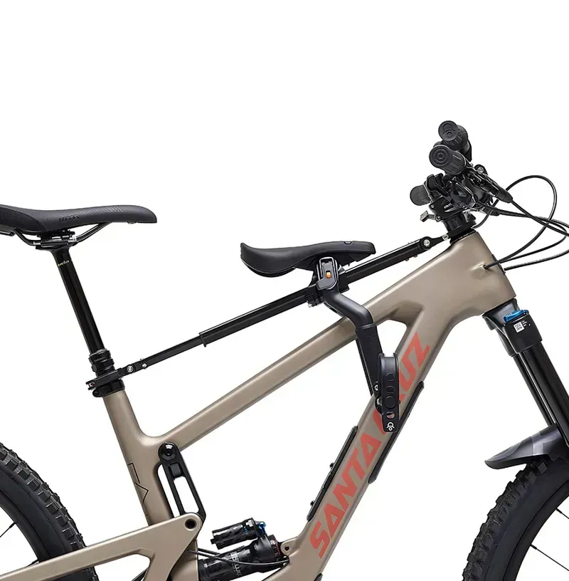 Kids Ride Shotgun Pro EVO Stem or Steerer Mount Baby Seat - Black-1