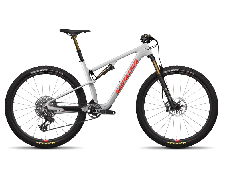 2024 Santa Cruz Blur CC X0 AXS TR RSV - Matte Silver