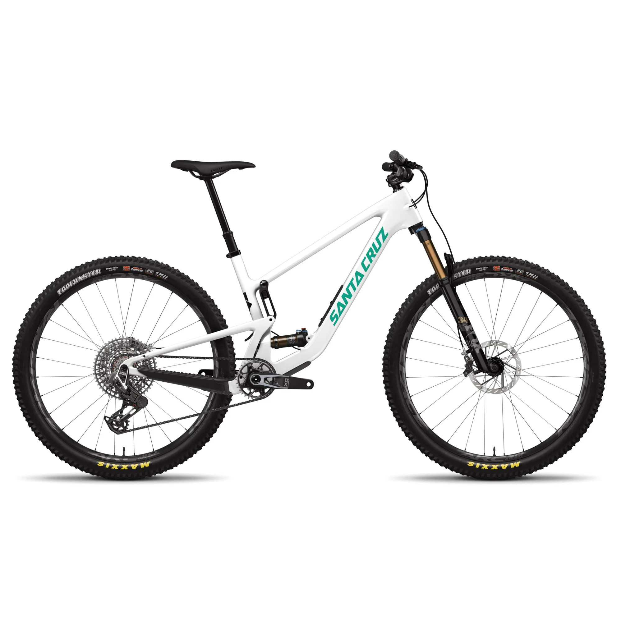 2024 Santa Cruz Tallboy CC X0 AXS Gloss White - Main Image