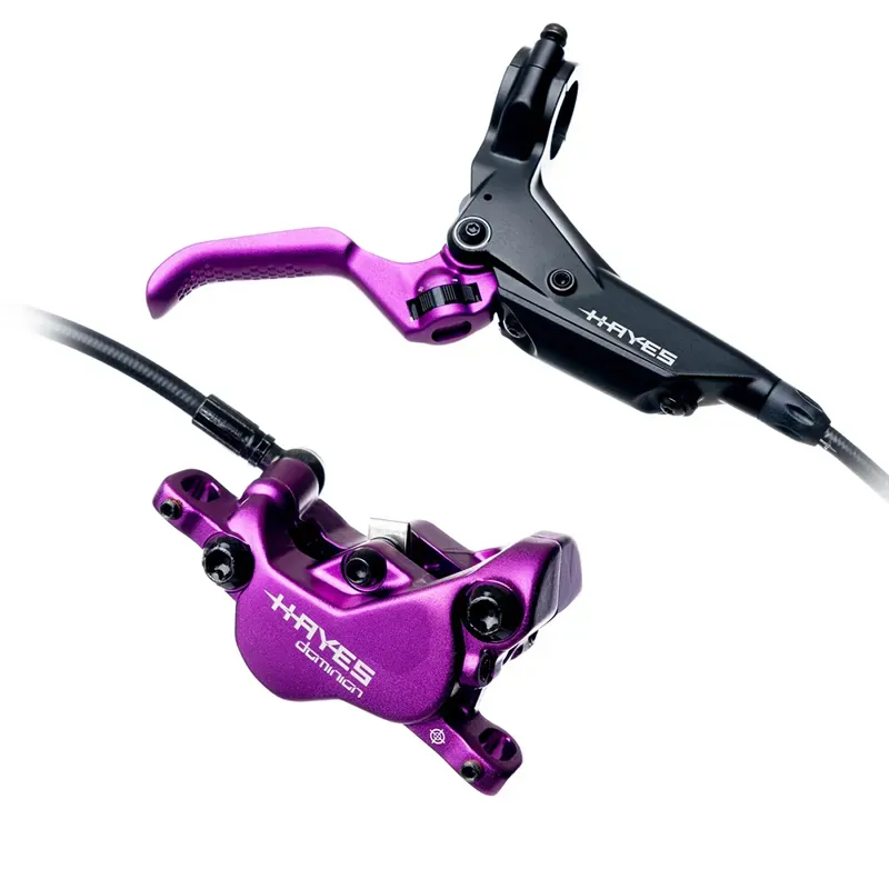 Hayes Dominion A4 Brake Kit - Purple/Black 