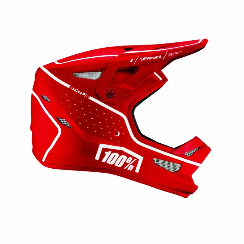 100% Status Helmet - Red