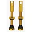 Peatys x Chris King Tubeless Valves - Gold