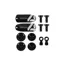 Hope Tech 4 V4 Custom Kit - Pair - Black