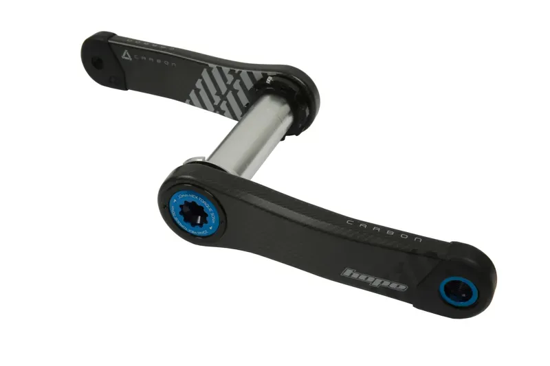 Hope Carbon Crankset - Blue-1