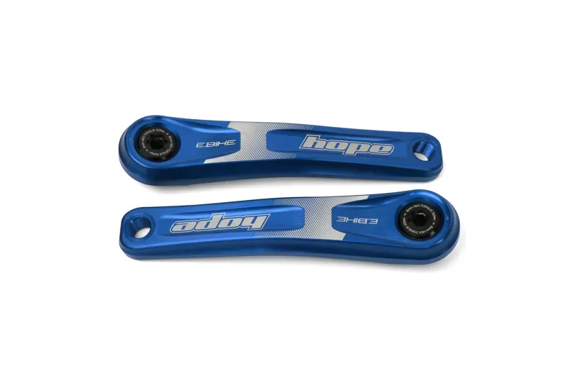 Hope Ebike Crankset Standard Offset - Blue