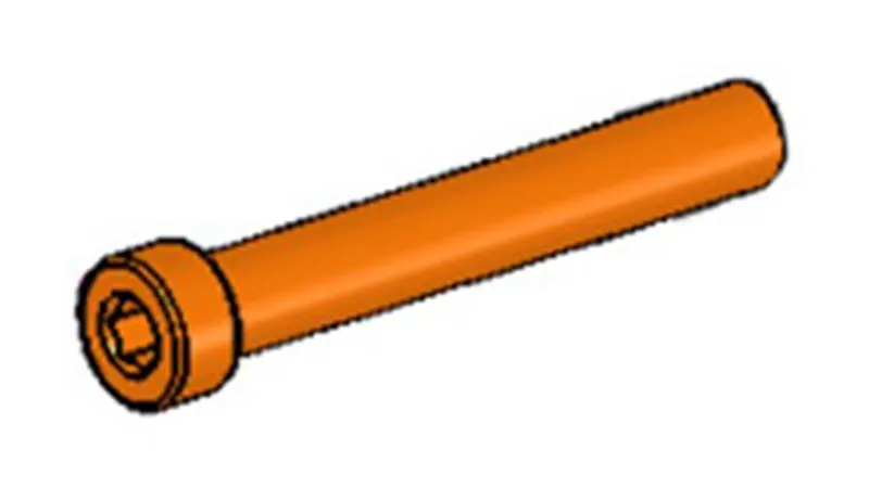 Transition 8mm Shock Bolt for TR500 and Giddy Up models - Silver