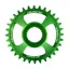 Shimano Direct Mount Thick Thin Chainring - Candy Spruce Green