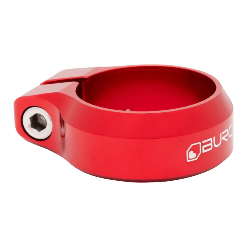 Burgtec Seat Clamp - Race Red 