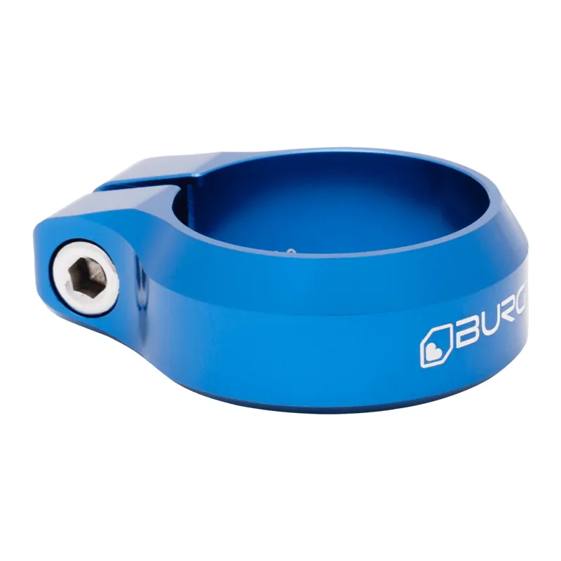 Burgtec Seat Clamp - Blue