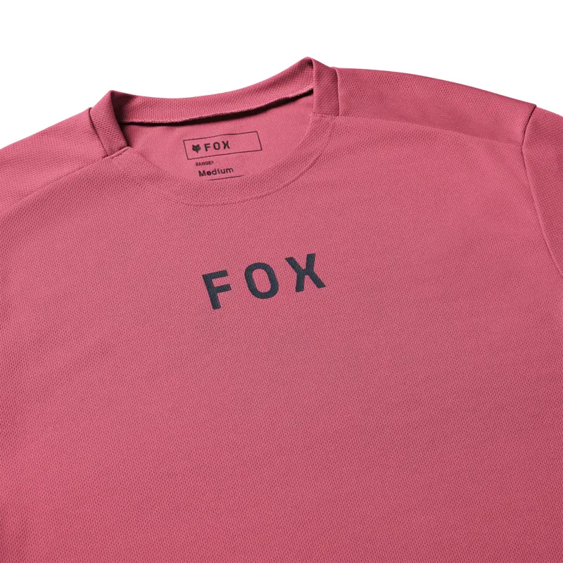 Fox Racing Ranger SS Jersey Wordmark - Berry-2