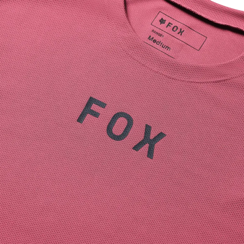 Fox Racing Ranger SS Jersey Wordmark - Berry-3