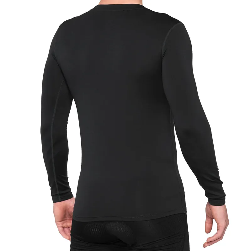 100% Basecamp Long Sleeve Base Layer - Black-1
