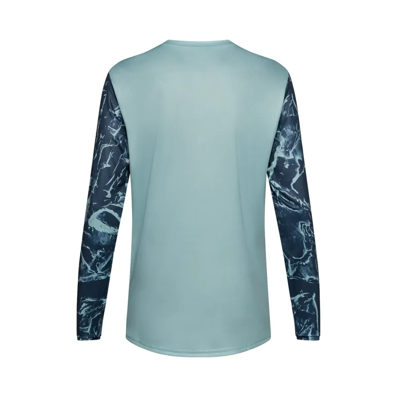 Fox Racing Ranger LS Jersey Image Print - Arctic Blue-1