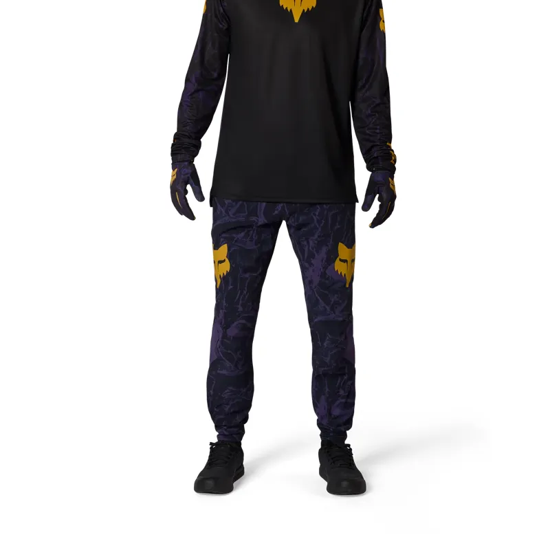Fox Racing Ranger Pant Image Print - Plum-2
