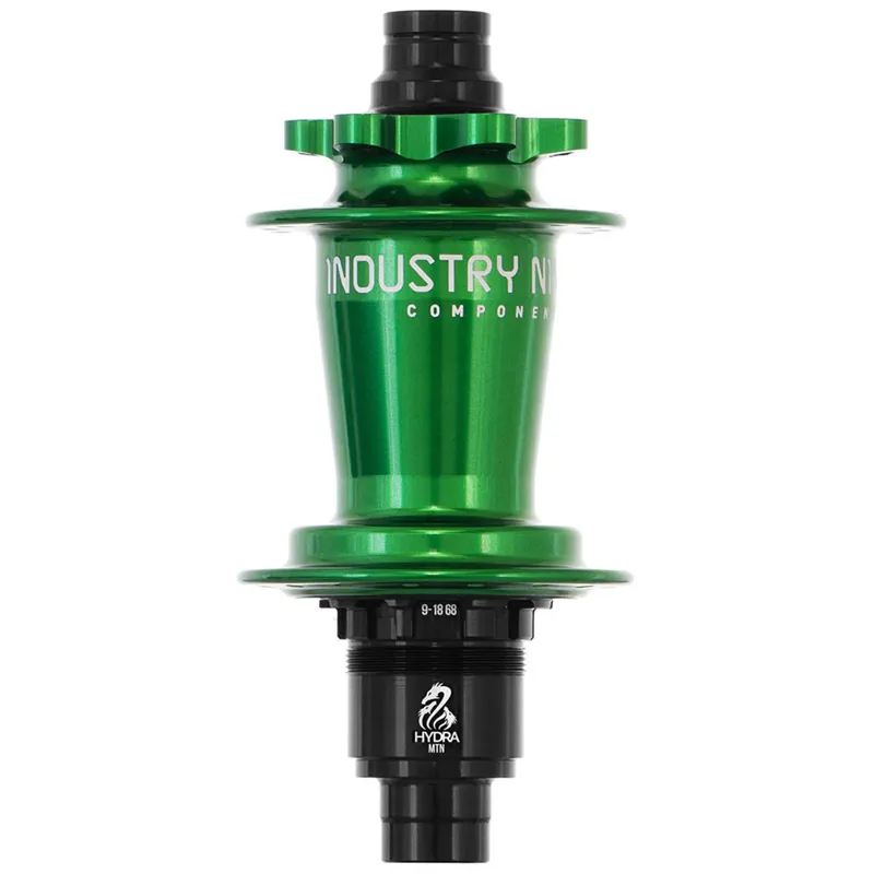 Industry Nine Hydra Classic Rear Hub 6B Boost - Green-1