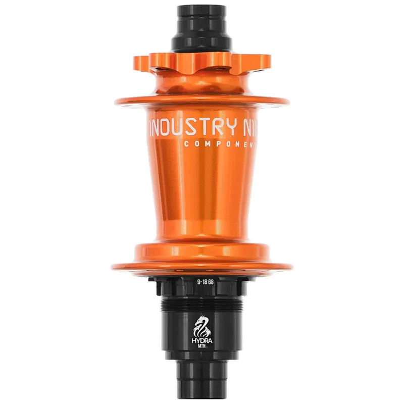 Industry Nine Hydra Classic Rear Hub 6B Boost - Orange-1