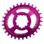 Burgtec Oval Thick Thin Chainring GXP Boost 3mm Offset - Purple