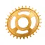 Burgtec Oval Thick Thin Chainring RaceFace Cinch - Gold
