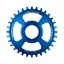 Burgtec Thick Thin Chainring Shimano Direct Mount - Blue
