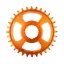 Burgtec Thick Thin Chainring Shimano Direct Mount  - Orange