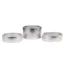 Burgtec Stem Spacer Kit - Silver