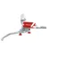 Hope Tech 4 Lever Silver/Red