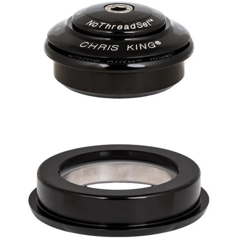 Chris King Inset 2 ZS44/ZS56 Tapered Headset - Gloss Black