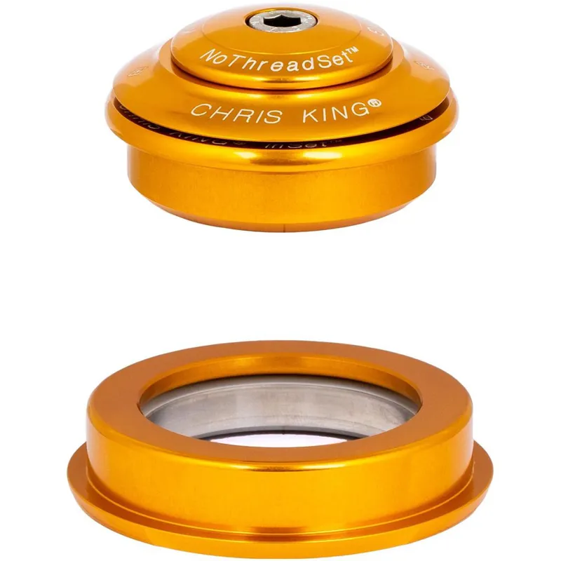 Chris King Inset 2 ZS44/ZS56 Tapered Headset - Gold