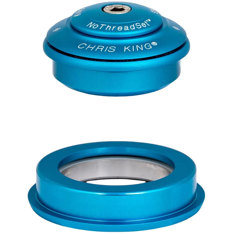 Chris King Inset 2 ZS44/ZS56 Tapered Headset - Turquoise