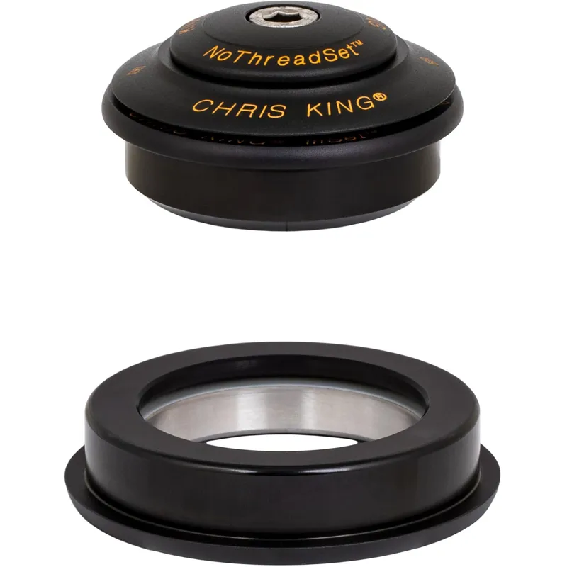 Chris King Inset 2 ZS44/ZS56 Tapered Headset - Black / Gold
