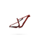 Santa Cruz Blur CC Frame - Gloss Tart Cherry