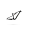 Santa Cruz Blur CC Frame - Matte Charcoal