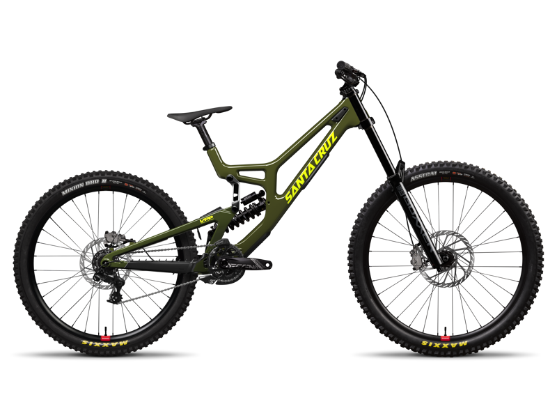 2026 Santa Cruz V10 CC S - Gloss Kelp Green