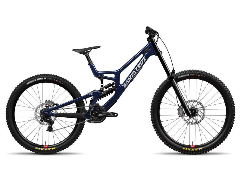 2026 Santa Cruz V10 CC S - Gloss Liquid Blue