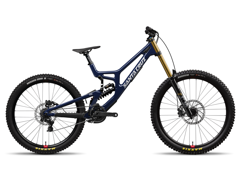 2026 Santa Cruz V10 CC X01 - Gloss Liquid Blue