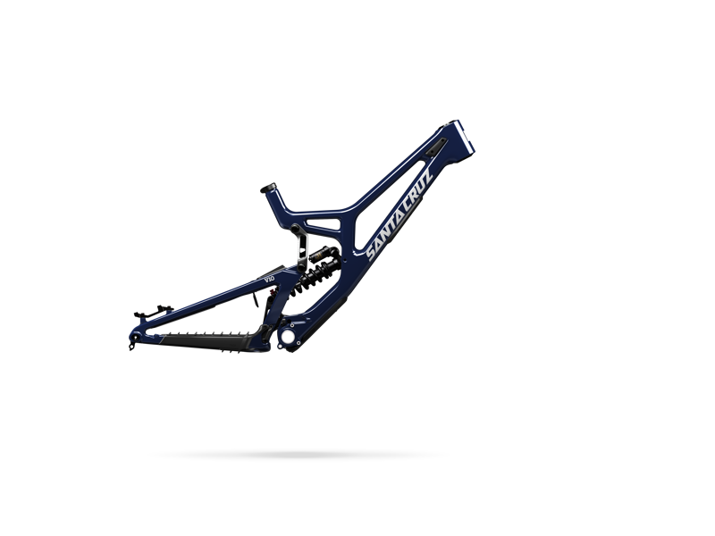 2026 Santa Cruz V10 CC Frame - Gloss Liquid Blue
