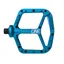 One Up Aluminium Flat Pedal - Blue