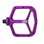 One Up Aluminium Flat Pedal - Purple