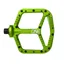 One Up Aluminium Flat Pedal - Green