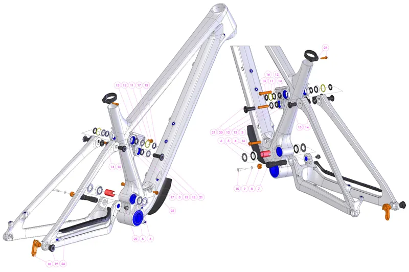 Transition Spur Spares Diagram 2020-22