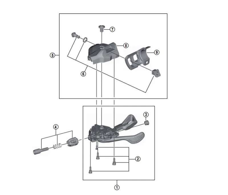 Shimano SPRE SLM8000-I Right Hand Bracket Y03K31000