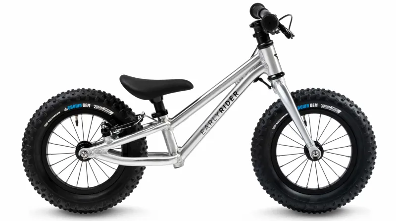 Early Rider Big Foot 12 Balance Bike - Brushed Aluminium