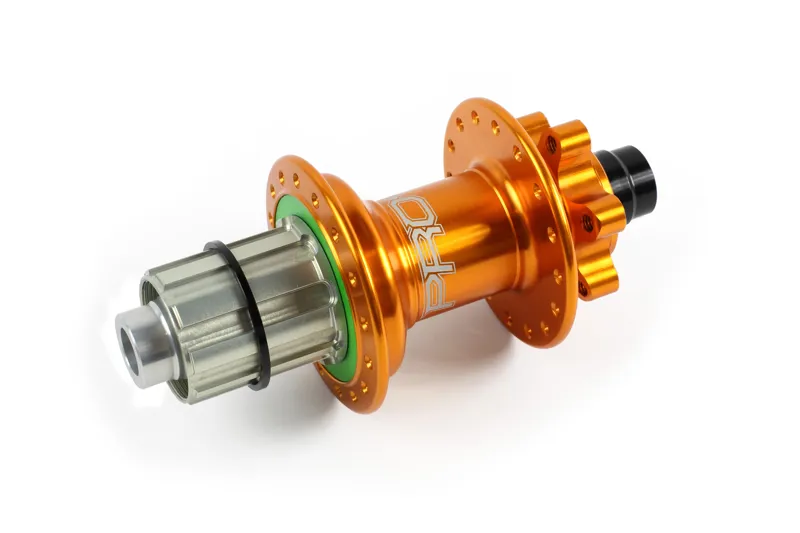 Hope Pro 4 Non-Boost Rear Hub - Orange