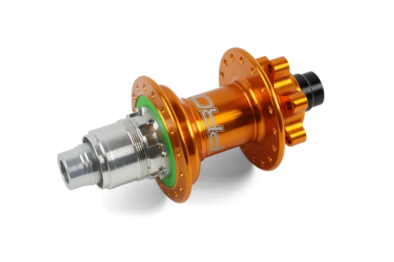 Hope Pro 4 Non-Boost Rear Hub - Orange-2