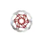 Hope Floating Disc Rotor - 6 Bolt - Red