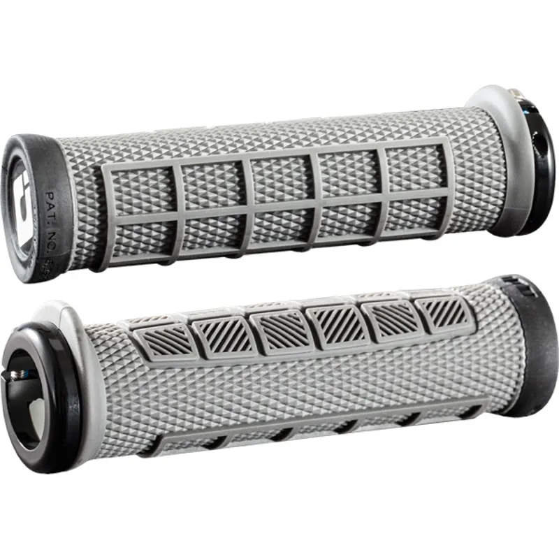 Odi Elite Pro Mountain Bike 130mm Lock On Grips - Grey