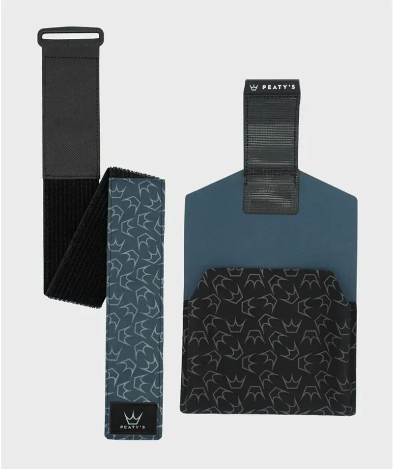 Peaty's HoldFast Trail Tool Wrap in Ocean Blue-1