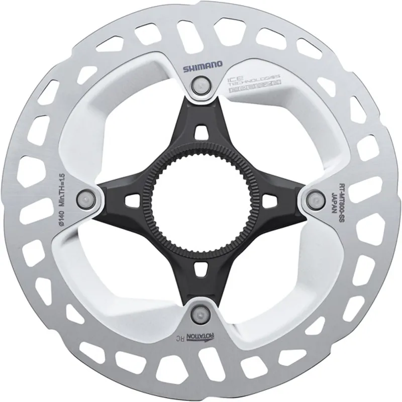 Shimano RT-MT800 Centre Lock Disc Rotor Ice Tech FREEZA 